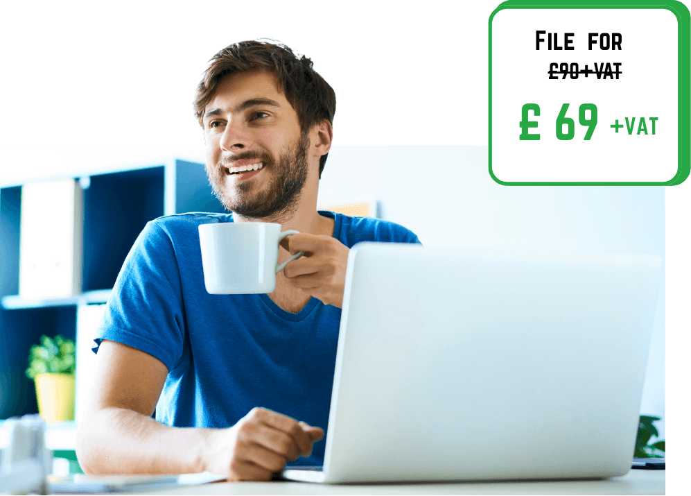 Happy entrepreneur who filed his tax return with Online Filings.png